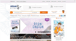 Desktop Screenshot of gozlemkitap.com